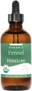Teinture de graines de fenouil biologique Herb Lore - Apaisant Gaz et Bloating - Supplément de soutien à l'allaitement - 4 fl oz