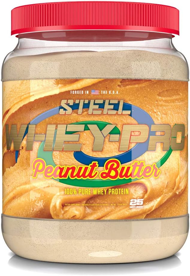 Suppléments en acier Whey-Pro. 100% Pure Whey Protéine Poudre pour hommes et femmes