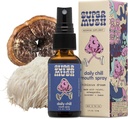 Spray quotidien SuperMush pour la bouche froide - Supplément de pulvérisation de champignons Reishi - Hibiscus & Ashwagandha Mélange de champignons Extrait Sprays liquides purs - Stress Relief, Relaxing & Calmant - 30ml Lion biologique , Manille
