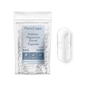 PureCaps USA - Capsules Végétariennes Végétariennes vides Pullulan Pill Taille 000.00 Pilules jumelées Effacer.00 Certifiés non OGM SLS, gluten, sans conservateur