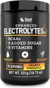 Zeal Naturals Electrolyte Powder Recovery Drink (90 Servings | Orange Pineapple) w 0 Sugar +BCAAs +B-Vitamins Electrolyte Supplement w Potassium Zinc & Magnesium for Hydration - Keto Electrolytes