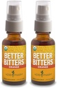 Herb Pharm Better Bitters Certified Organic Digestive Bitters, Orange, 1 Ounce (Pack of 2)