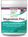Pure Essence Labs Ionic Fizz Magnésium Plus, Supplément anti-stress boisson poudre, sans gluten et poudre de magnésium non-OGM (Berry mixte, 12.06 Ounce (paquet de 1))