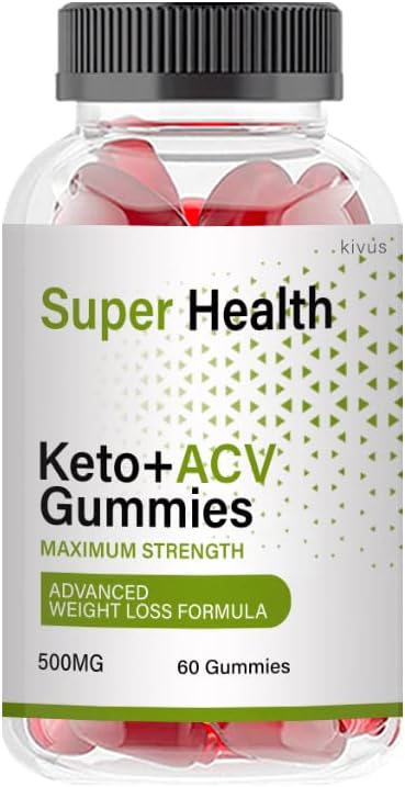 Super Health Keto ACV Gummies - SuperHealth Keto Plus ACV Gummies (Single, 60 Gummies)