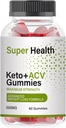 Gummies Super Health Keto ACV - Gummies SuperHealth Keto Plus ACV (Single, 60 Gummies)