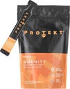 Protekt Immunity - Immune Support Formule liquide avec du zinc et de la vitamine C - naturel, sans sucre antioxydant et mélange de boissons vitaminiques - Pack de 30 - Orange