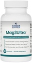 Arthur Andrew Medical, Supplément de Mag3Ultra Triple Magnésium, Sucrosomial, Bisglycinate, Taure pour les muscles, le stress, l'humeur, Nerve, Bone & Heart Support, 90 Capsules