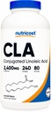 Nutricost CLA (acide linoléique conjugué) 800mg, 240 Softgels
