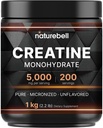 NatureBell Micronized Creatine Monohydrate Powder, 200 Servings