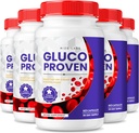 rize labs - Gluco Proven Capsules - Advanced Formula Supplement Pills, Maximum Strength Support, All Natural Plus Organic Non GMO (300 Capsules)