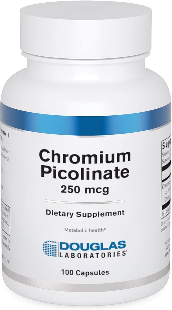 Douglas Laboratories Picolinate de chrome (250 mcg)