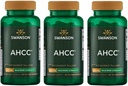 Swanson Maximum Strength AHCC - Promotion du support immunitaire avancé - Supplément naturel aidant les cellules NK et le soutien du foie - (60 Capsules Veggie, 500mg chacune) (3 Pack)