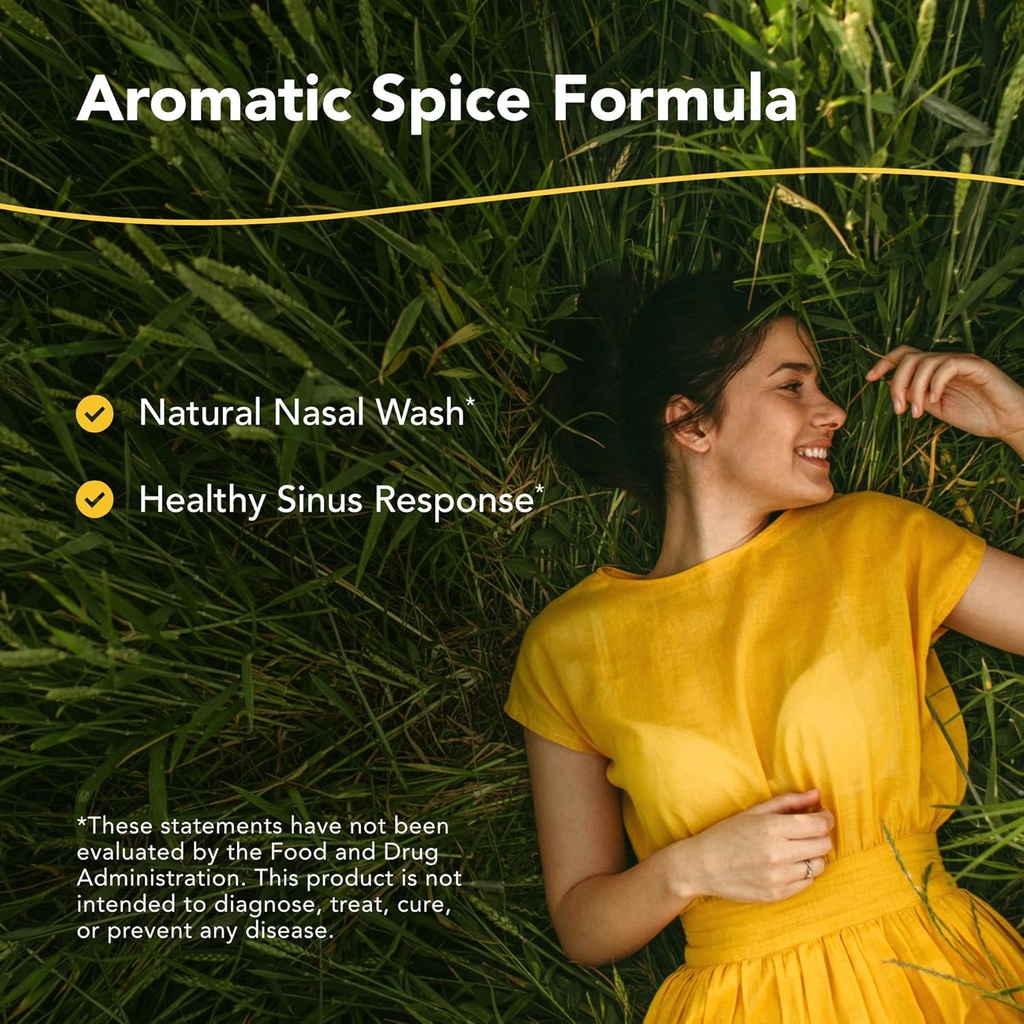 NORTH AMERICAN HERB & SPICE SinuOrega - 2 fl oz - Paquet de 2 - Spray nasal tout naturel - Huile et sauge d'origan pour soutenir une réponse saine au sinus - Non-OGM