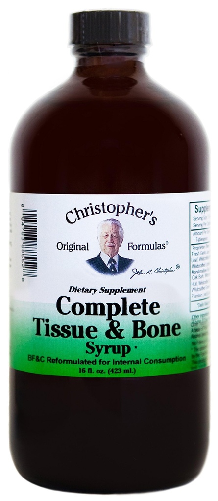 Dr Christopher's Formula Complete Tissue and Bone Syrup, 16 ans