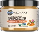 Garden of Life Organics Booster Turmeric Inflammatory Response Poudre - 30 portions, 50 mg Curcumine (95 % Curcuminoïdes) et probiotiques, suppléments végétaux non OGM et sans gluten