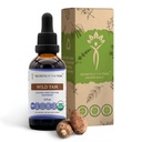 Secrets of the Tribe Wild Yam Sans alcool USDA Teinture organique (Glycérite) 695 mg De la racine séchée (2 Fl Oz) Supplément de soutien à l'hormone