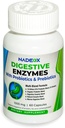 ENZYMES Digestifs 1000MG + Prébiotiques et probiotiques pour les femmes et les hommes - 60 Capsules
