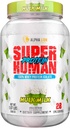 ALPHA LION Superhuman Whey Protein Powder, Great Tasting Pure Whey Protein Isolate, Low Carb, Low Sugar, No Bloat Post Workout, Muscle Recovery & Growth (28 Servings, Hulk Milk)