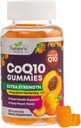 CoQ10 Gummies for Adults 100mg - 3X Strength, High Absorption, Antioxidant Supplement for Heart Health Support & Energy Production, Ultra Coenzyme Q10 Vitamins, Coq 10 Supplements - 30 CoQ10 Gummies