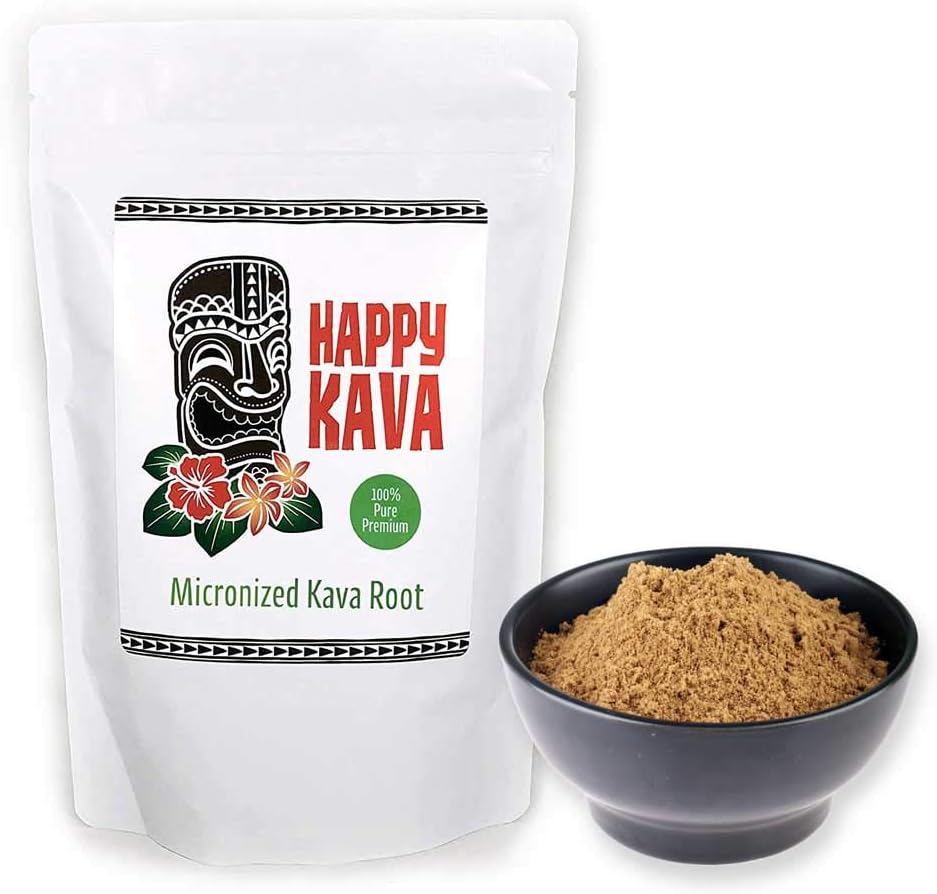 Premium Micronized Kava Root Powder (8 oz)