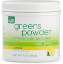Supplément de phytonutrition en poudre d'AdvoCare Greens - Soutient la santé digestive avec les antioxydants, les prébiotiques et les probiotiques* - Comprend la poudre de brocoli, la poudre de carottes et plus - Citron, 7 oz