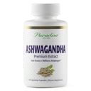 Ashwagandha biologique, ayurvédique Adaptogène, végétalien, non OGM, sans gluten, 60 capsules végétariennes
