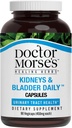 Nettoyage quotidien du rein et de la vésicule du docteur Morse - Soutien à la santé urinaire et à l'élimination de la lymphe - Naturopathe formulé - Cordyceps Champignon, Juniper Berry, Chevaltail Herb - 90 capsules