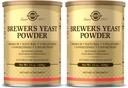 Poudre de levure de bière de Solgar - 14 oz, paquet de 2 - naturel, non aromatisé et non sucré - adapté aux végétariens - 26 portions