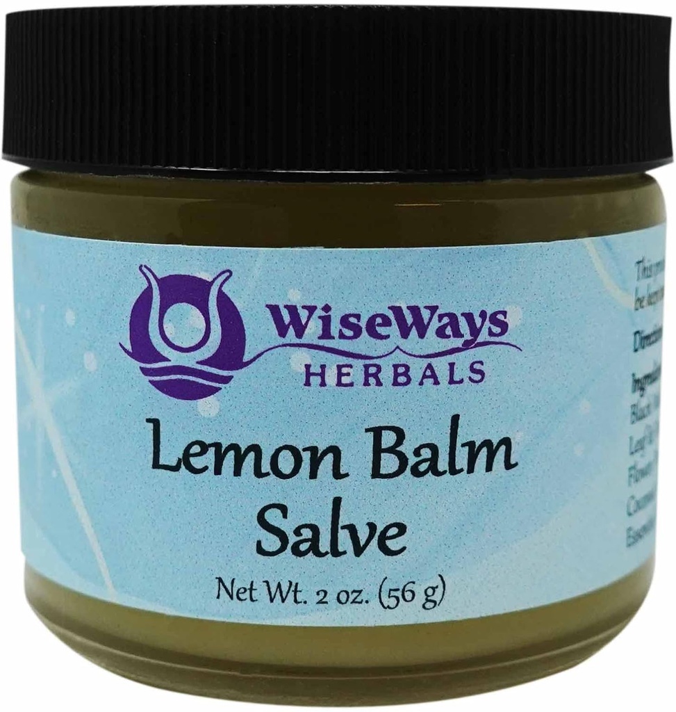 WiseWays Herbals: Des salves pour le soin naturel de la peau, Lemon Baume Salve 2 oz
