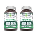 Formules étonnantes Supplément de mélatonine : 5 Mg par portion 180 Comprimés non-OGM : sans gluten