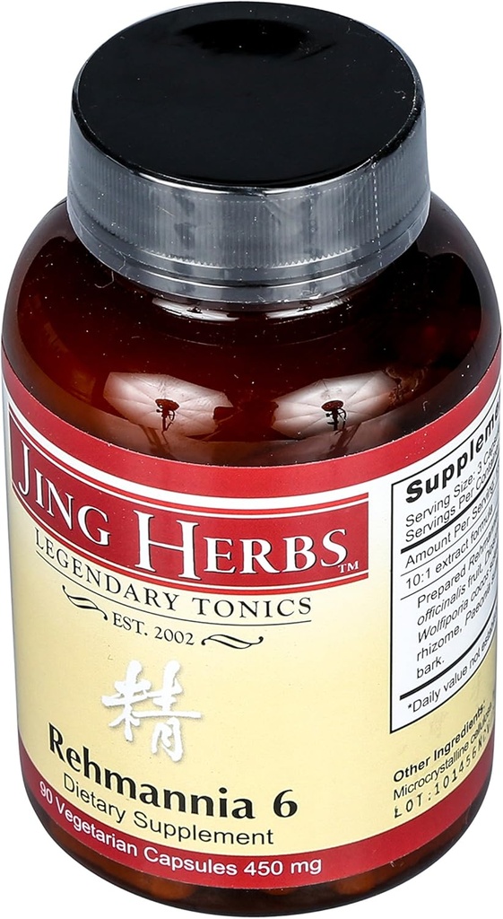 Jing Herbes Rehmannia 6 90 Capsules