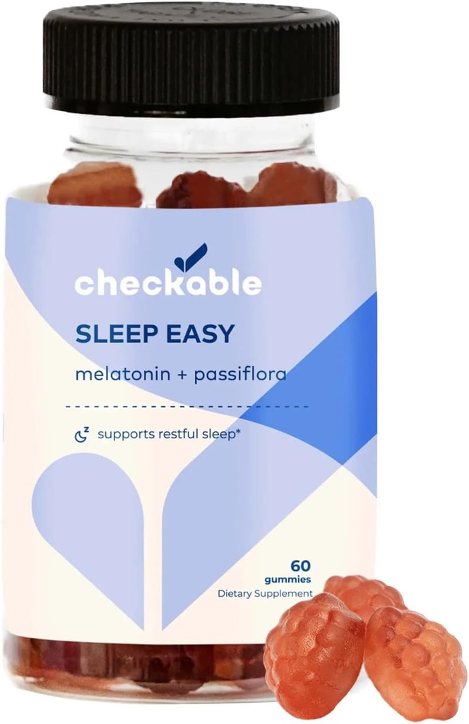Mélatonine à contrôler® Gummy - Compte 60 - Mélatonine, Passiflora et vitamine B6