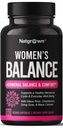 Natgraved Hormone Balance for Women PMS & Ménopause Complement for Fertility Hormonal & Menstrual Support, aide à soulager les éclairs chauds - Maca Root, Vitex, Dong Quai & Black Cohosh Complex -Vegan Capsules