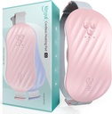 Slimpal AI Pad de chauffage portable pour les crampes d'époque, puce de chaleur AI intelligente, ceinture de chauffage électrique sans fil pour le dos, Belly, taille, Estomac, Menstruel Portable Pad de chauffage Cadeaux pour filles femmes Son rose S2