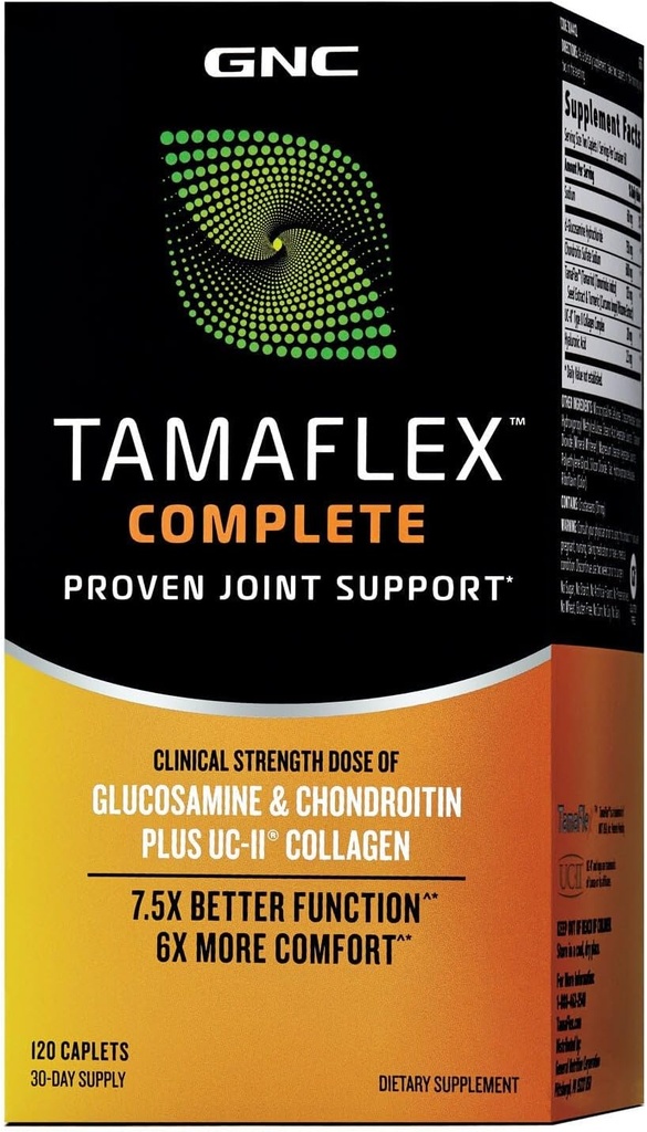 GNC Tamaflex Complete, Provides Joint Support, 120 Caplets