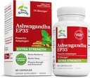 Terry naturellement Ashwagandha EP35 Extra Strength - Supplément à base de plantes pour le soutien du sommeil - Aide Healthy Stress Response - Endurance & Energy Support - 60 capsules (60 portions)