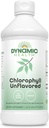 Santé dynamique Chlorophylle liquide non aromatisé 100 mg, Chlorophylline de cuivre de sodium avec Alfalfa et les feuilles de mûrier, nettoyage des plantes et désodorisant, Pas de sucre ajouté, 16 Fl Oz