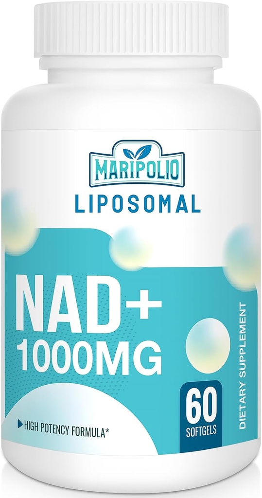 Supplément NAD+ liposomale 1000 mg de NAD le plus élevé Pontecy de NAD