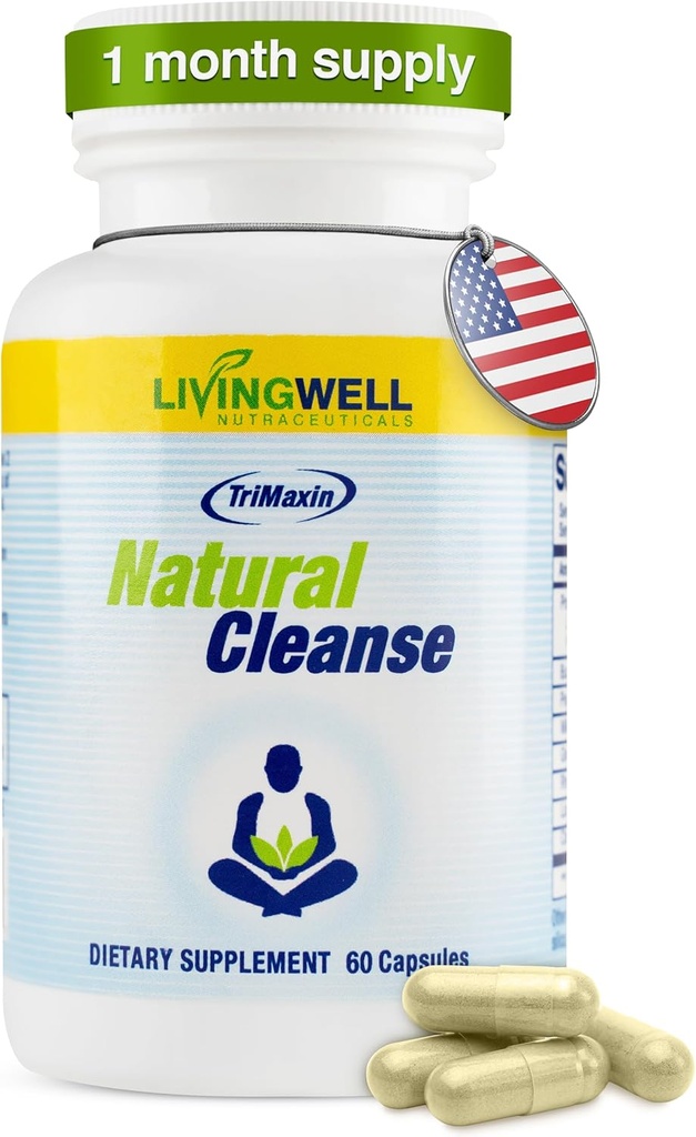 Daily Detox - Colon Cleanser pour le poids flush, Bowel Mouvement Suppléments pour l'estomac Bloating, favorise la santé digestive, Formule de nettoyage Premium pour les hommes et les femmes, 60 comtes