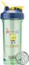 BlenderBottle Spongebob Shaker Bouteille Pro Série parfaite pour les shakes protéiques et préentraînement, 28-Ounce, Bleu, Im Ready!