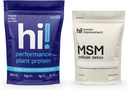 Amélioration humaine Vanille Performance Protein and MSM Cellular Detox Bundle