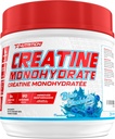 TC Nutrition Poudre monohydratée de la créatine 5g - Poudre pure de la créatine pour augmenter la force, la croissance musculaire, l'endurance et le rendement (90 portions - Slushie bleue, 90 portions - Slushie bleue)