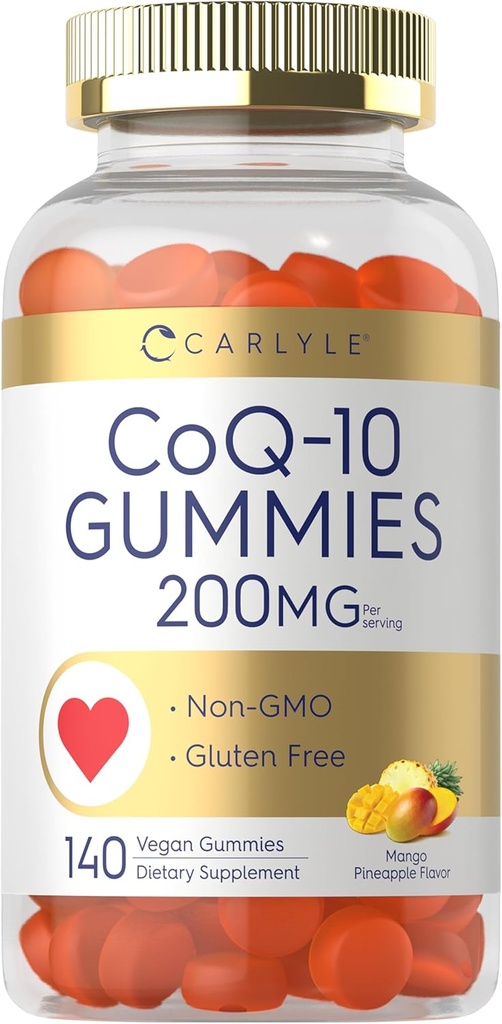 Carlyle CoQ10 200 mg Gummies (en anglais seulement) 140 Comte (en anglais seulement)