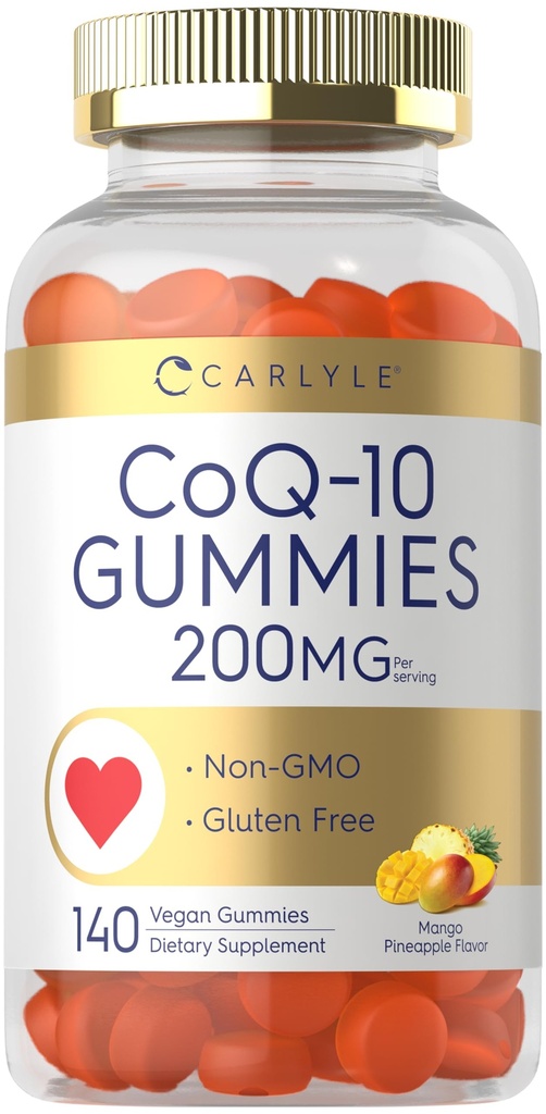 Carlyle CoQ10 200 mg Gummies (en anglais seulement) 140 Comte (en anglais seulement)