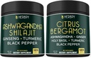 Bundle 5in1 Ashwagandha Shilajit & 6in1 Citrus Bergamot Suppléments