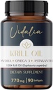 Vidalia fournit une source potentielle d'Oméga-3 dérivé de l'huile de krill de l'Antarctique, haute teneur en PHOSPHOLIPIDS, Choline et ASTAXANTHIN, offrant une biodisponibilité supérieure. Les métaux lourds libres.