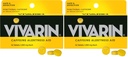 Vivarine, Pilules de caféine, 200 mg de caféine par dose, en toute sécurité et efficacement vous aide à rester éveillé, sans sucre, calories ou ingrédients cachés, supplément énergétique, 16 comprimés (paquet de 2)