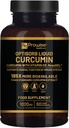 Optisorb Curcumine liquide avec vitamine D - 60 Liqcaps.