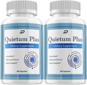 Capsules de supplément Cerveau Quietum Plus – Formule de force maximale tout naturel pour la mémoire améliorée et les pilules de focus, le support et les critiques QuietumPlus (2 pack – 120 capsules)