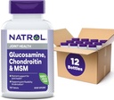 Natrol Glucosamine Chondritine et comprimés MSM, 150-Count (paquet de 12